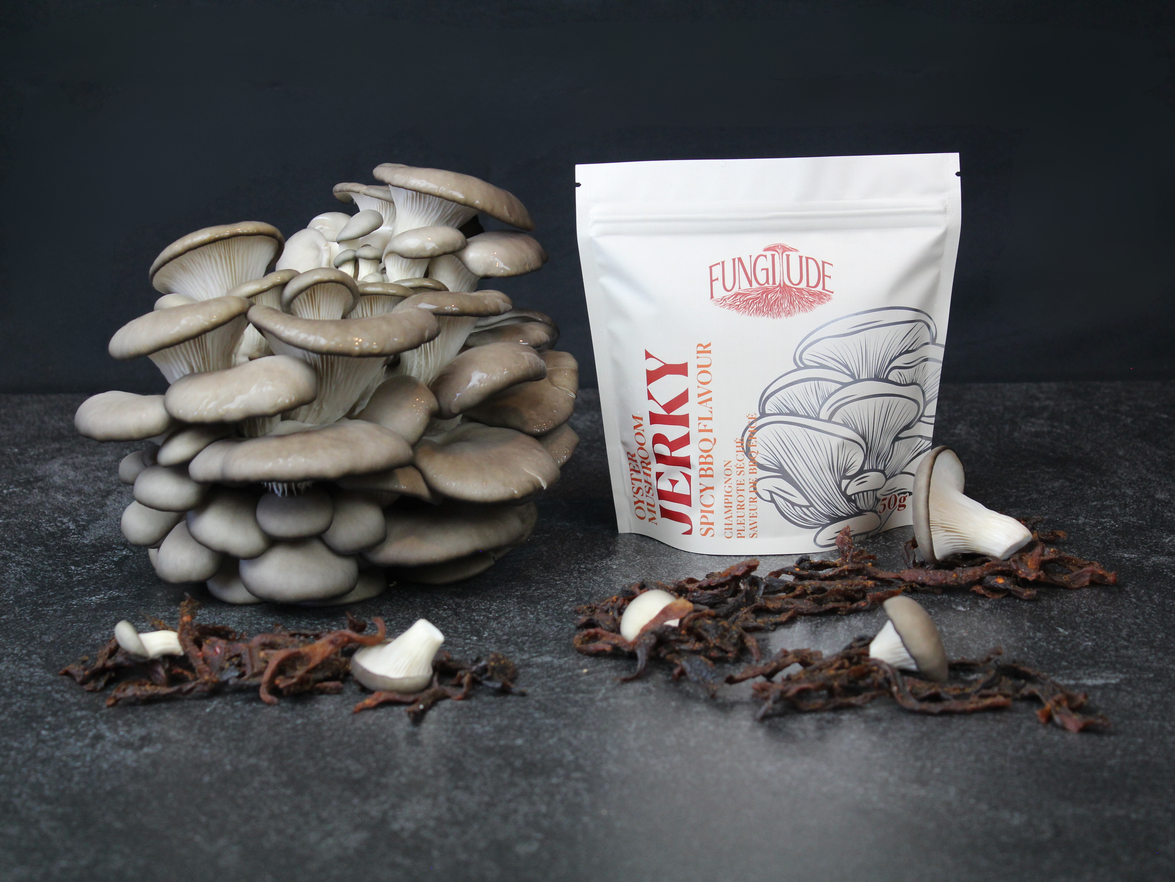 Oyster Mushroom Jerky